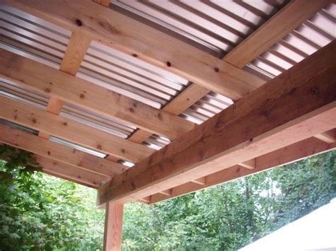 Corrugated patio cover | Pergola patio, Pergola, Patio roof