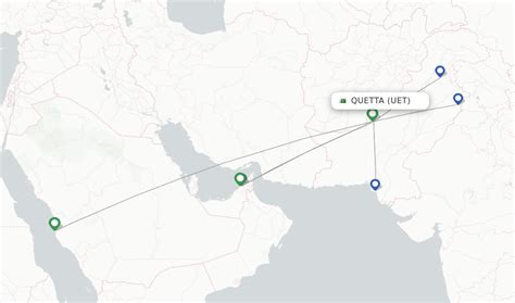 Direct (non-stop) flights from Quetta to Turbat - schedules - FlightsFrom.com