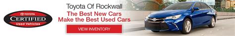 Used Toyota Cars Rockwall TX | Serving Dallas & Richardson