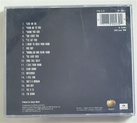 The Beatles – Past Masters Volume One CD – Record Shed - Australia's ...