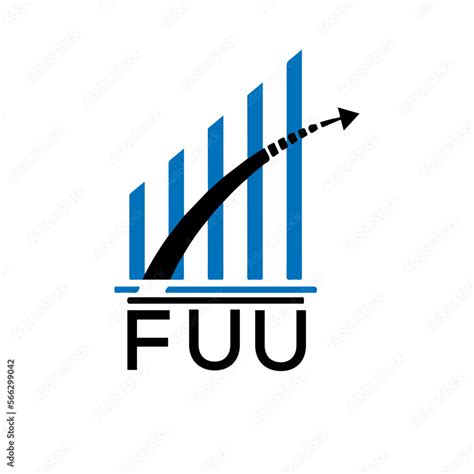 FUU letter logo. FUU blue image on white background. FUU vector logo ...