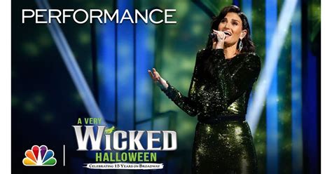 "Defying Gravity" by Idina Menzel | Wicked Halloween Special ...