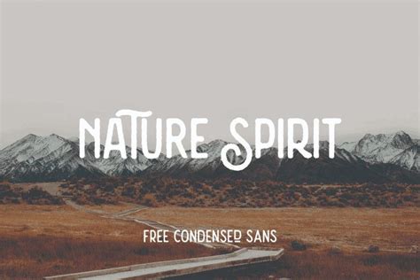 Nature Spirit Vintage Font - Dafont Free