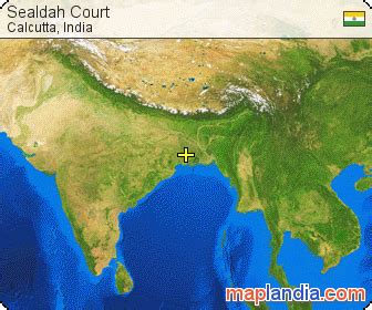 Sealdah Court | Calcutta Google Satellite Map