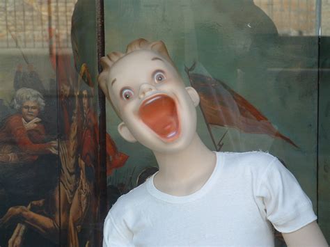 creepy mannequin | This Mannequin looks a little too happy, … | Flickr