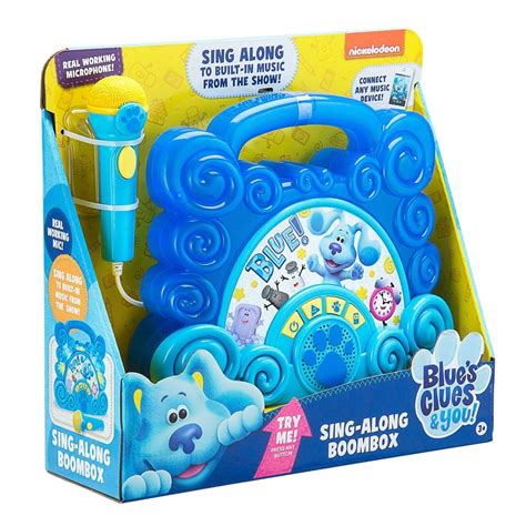 Nickelodeon Blue's Clues and You Sing Along Boombox With Microphone 1 ...