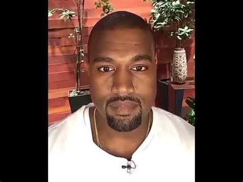 Kanye staring at camera but slightly better quality - YouTube