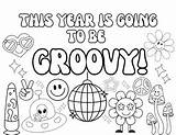 Groovy Disco Back To School coloring Sheet By The Dabbling Teacher sketch template