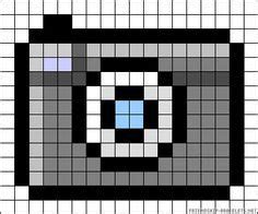 perler bead patterns camera - Google Search | Diy perler beads, Perler ...