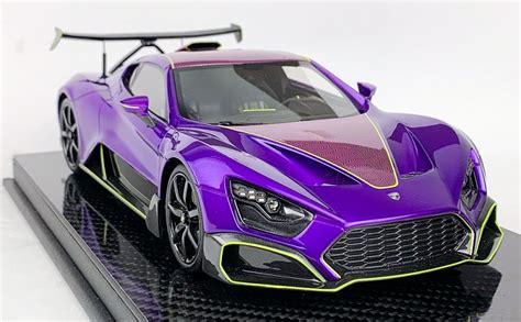 Fronti-Art New Zenvo TSR-S - Pearl Purple • DiecastSociety.com