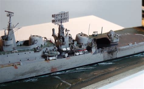 1/500 HMS GLAMORGAN from the Airfix DEVONSHIRE kit. WEM … | Flickr