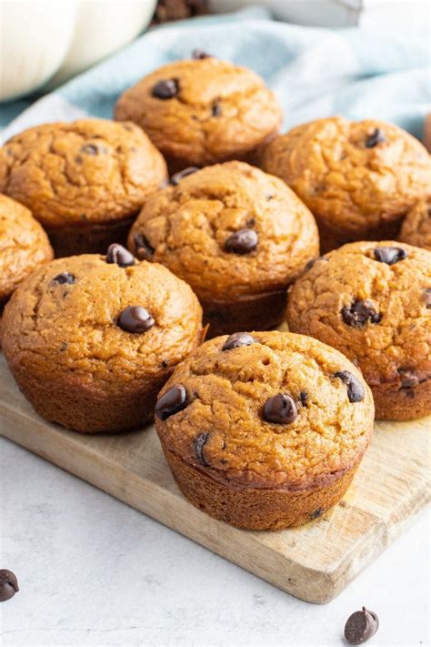 Pumpkin Chocolate Chip Muffins - Recipe Girl