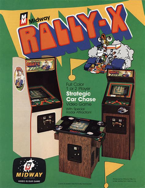 Rally X - Vintage Arcade Superstore