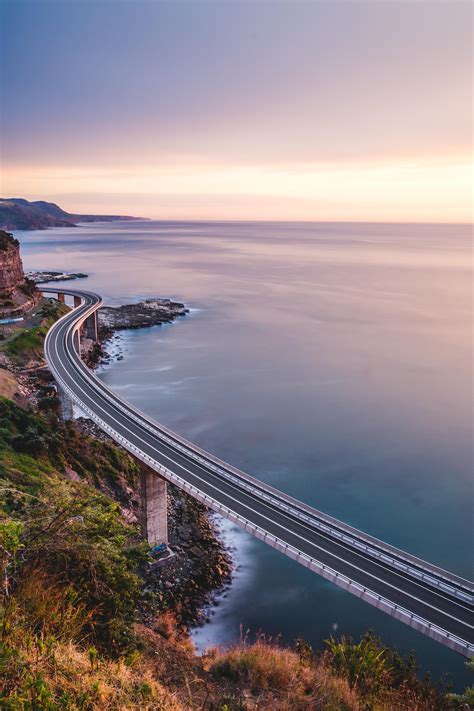 [Earth] Sunrise at Seacliff Bridge | Sydney, NSW, Australia : r ...