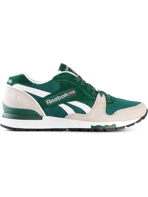 Reebok 'Gl 6000' Sneakers in Green for Men | Lyst