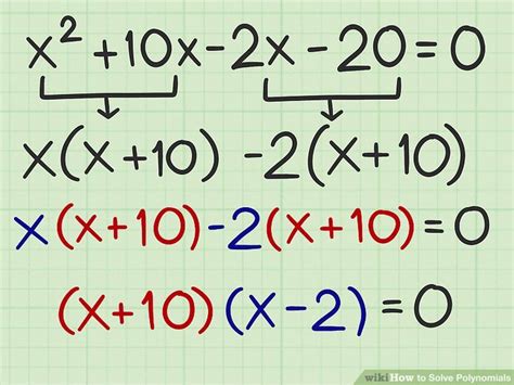 How to Solve Polynomials: 13 Steps (with Pictures) - wikiHow