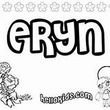 Erica Coloring Pages sketch template