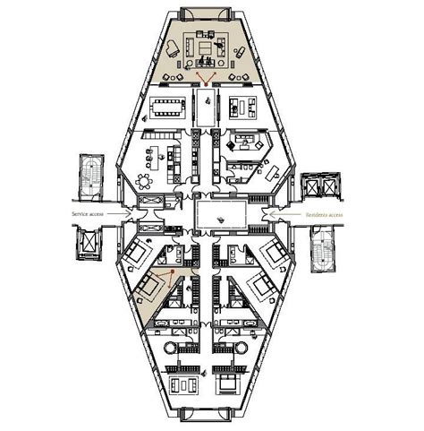 One Hyde Park, Knightsbridge, London floor plan - Pesquisa Google | One ...