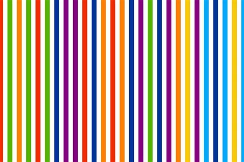 Green, orange, red, blue, purple vertical line pattern. Geometric ...