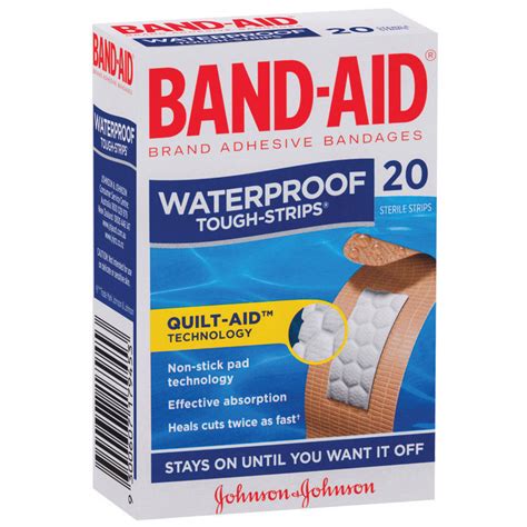 Band-Aid Waterproof 20's - Johnson & Johnson