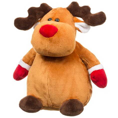 B&M: Reindeer Plush Toy | Christmas Stuffed & Cuddly Toys