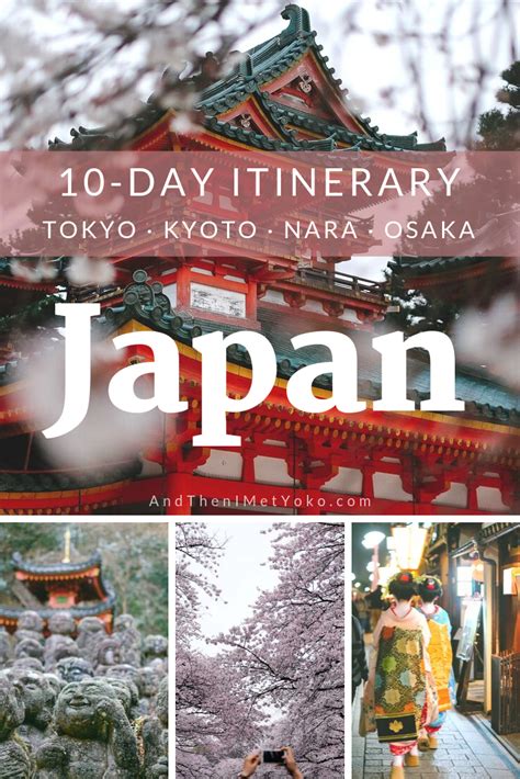 Your Ultimate Tokyo, Kyoto, Osaka Itinerary | Japan Travel Guide — And Then I Met Yoko | Visual ...