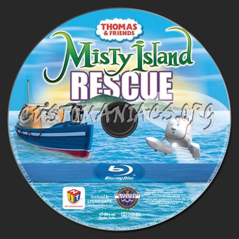 Thomas & Friends: Misty Island Rescue blu-ray label - DVD Covers & Labels by Customaniacs, id ...