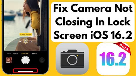 How to fix iPhone Camera Not Closing iOS 16.2 Beta Lock Screen Bug - Mindovermetal English