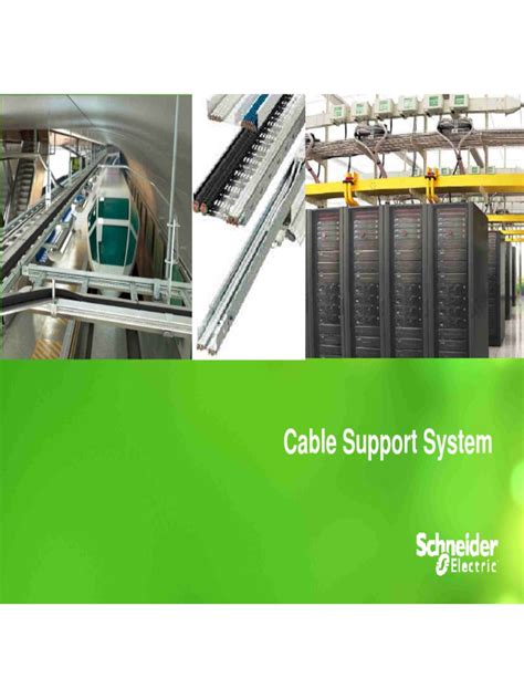 A Comprehensive Overview of Cable Support Systems for Various Applications and Environments ...