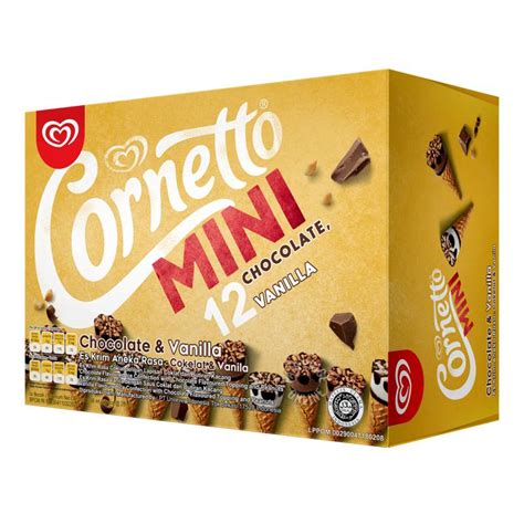 Cornetto Mini Ice Cream Cone - Chocolate & Vanilla | NTUC FairPrice