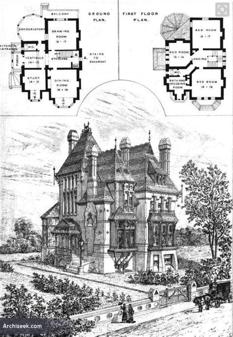 Gothic Revival House Floor Plans - floorplans.click