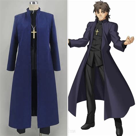 Fate Zero Kirei Kotomine Cosplay Costume Tailor made-in Game Costumes from Novelty & Special Use ...