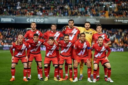 Rayo Vallecano Players Pose Team Photo Editorial Stock Photo - Stock Image | Shutterstock