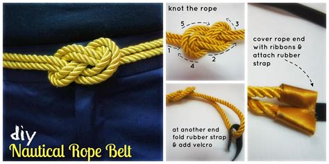 my life. my story.: :: diy nautical rope belt