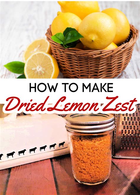 How to Make Dried Lemon Zest | Recipe | Dried lemon zest, Dried lemon, Lemon zest