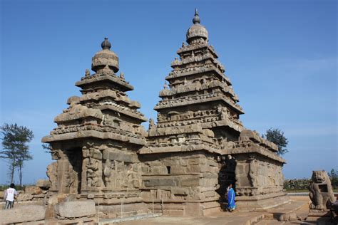 Shore Temple, Mahabalipuram (Illustration) - World History Encyclopedia