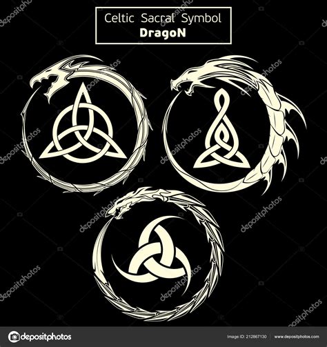 Traditional Celtic Dragon