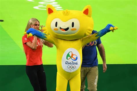 Olympic Games Tokyo 2020 mascots greet athletes as robots