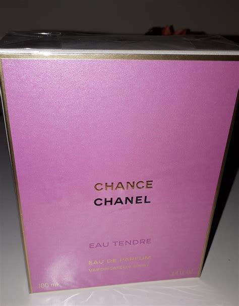 CHANEL Chance Eau Tendre 100ml Eau De Parfum Spray - Brand New & Sealed ...