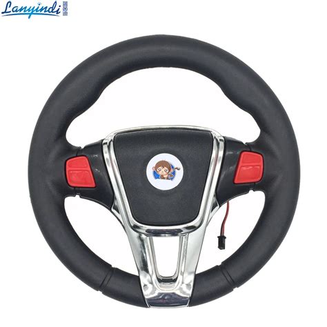 Children electric car steering wheel 20 cm ,Kid's toy car steering ...