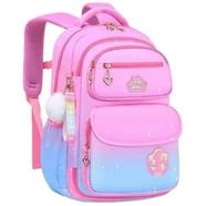 SANMADROLA Kids Backpacks for Girls Bunny Elementary School Backpack Cute Preschool Girls ...