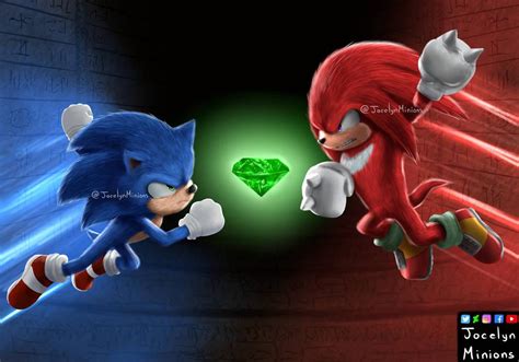 Sonic Vs Knuckles Movie v2 by JocelynMinions on deviantart : r ...