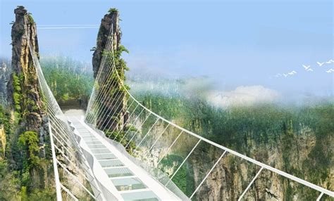 Zhangjiajie Skywalk, Jembatan yang Menguji Adrenalin Anda