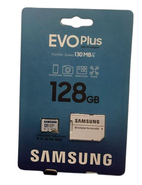 Samsung EVO Plus Micro SDXC Memory Card, For Laptop, Memory Size: 128GB at Rs 899 in Bengaluru