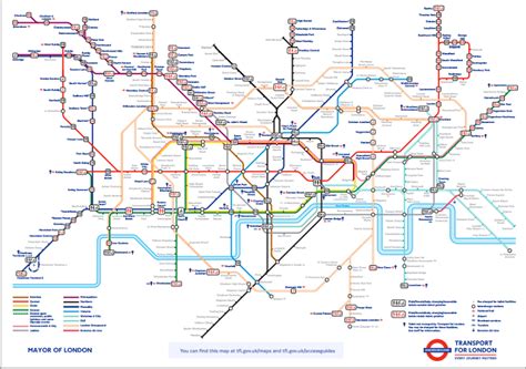 London Underground Toilet Map