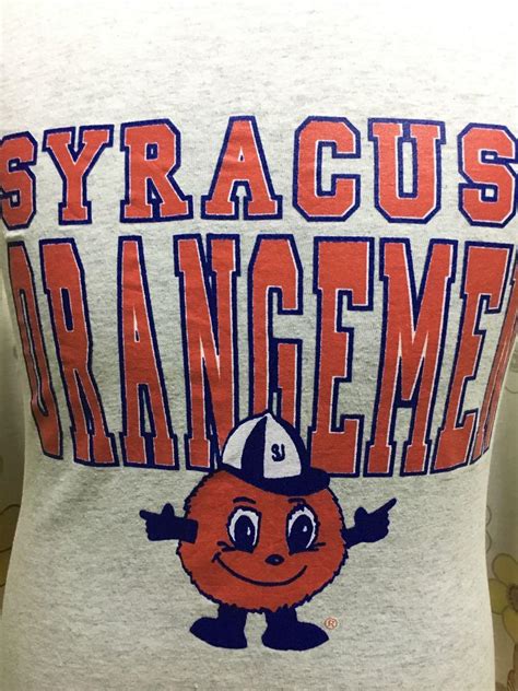 Vintage syracuse orangemen mascot, Men's Fashion, Tops & Sets, Tshirts ...