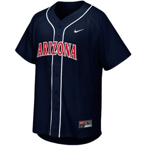 Nike Arizona Wildcats Youth Replica Baseball Jersey - Navy Blue ...