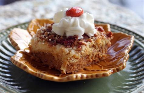 Pumpkin Crunch Dessert |Cheery Kitchen