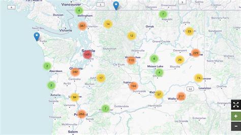 The Earthquake Map that Shows Washington State's Vulnerable Buildings