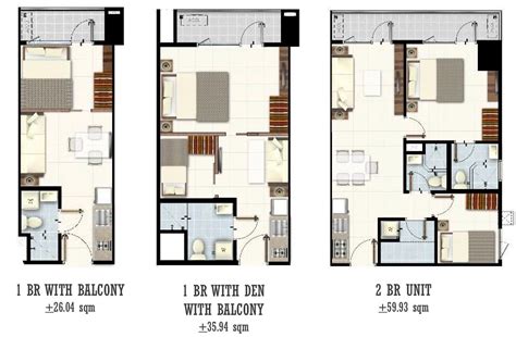 Studio Type Condo Unit Floor Plan - floorplans.click